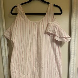 Madewell cold shoulder dress